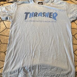 Thrasher Light Blue Skate Tee